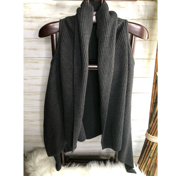 Merona Sweaters - Merona Sleeveless Open Draped Cardigan